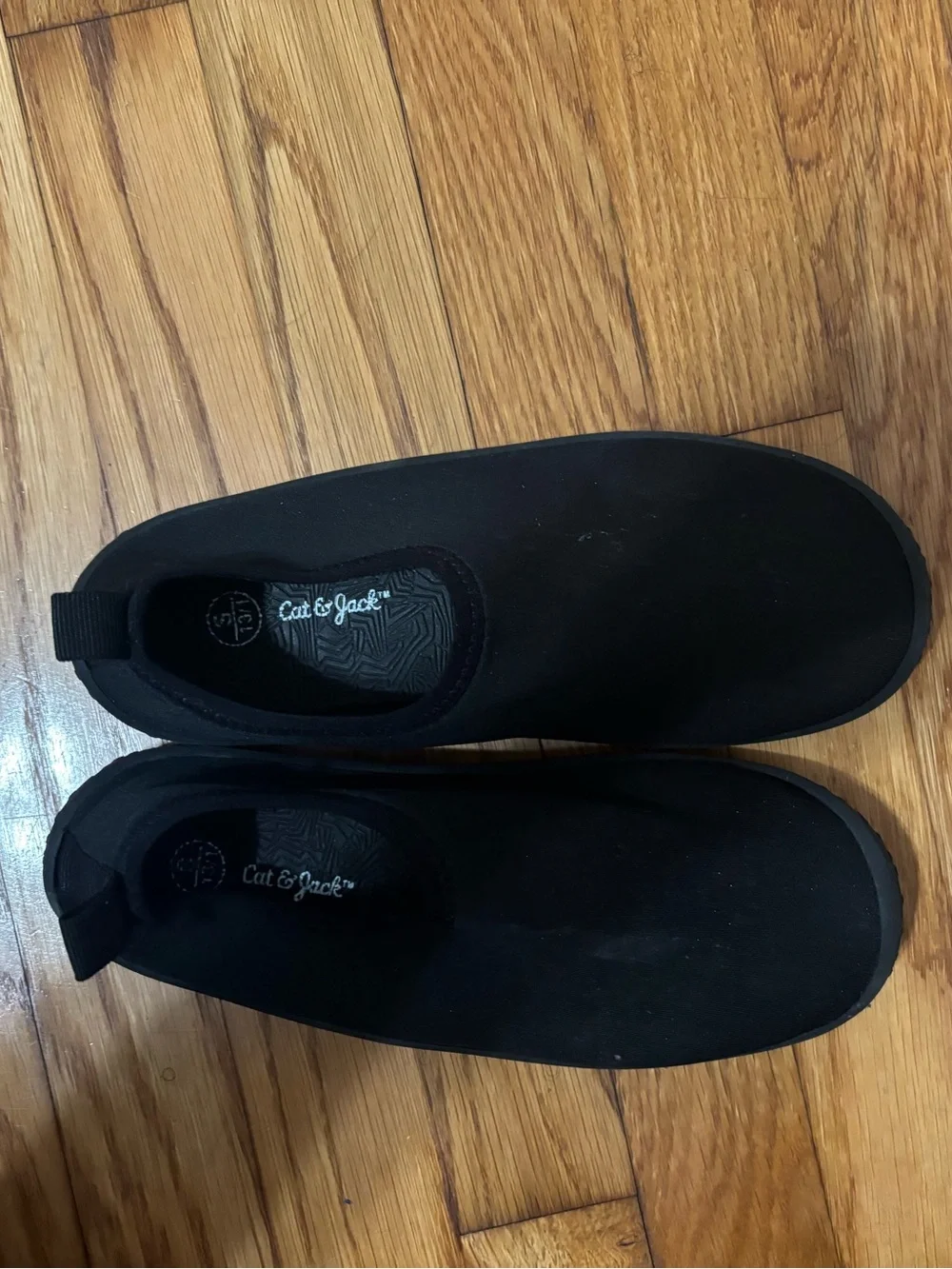 Cat & Jack Black Kids Water Slip-On Shoes
